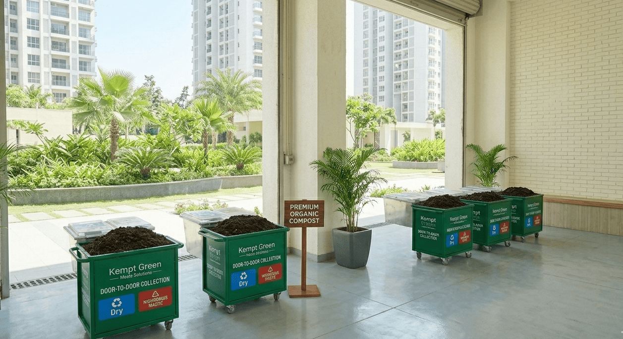 Kempt India Ecosolutions - On-site Composting Management Image 1