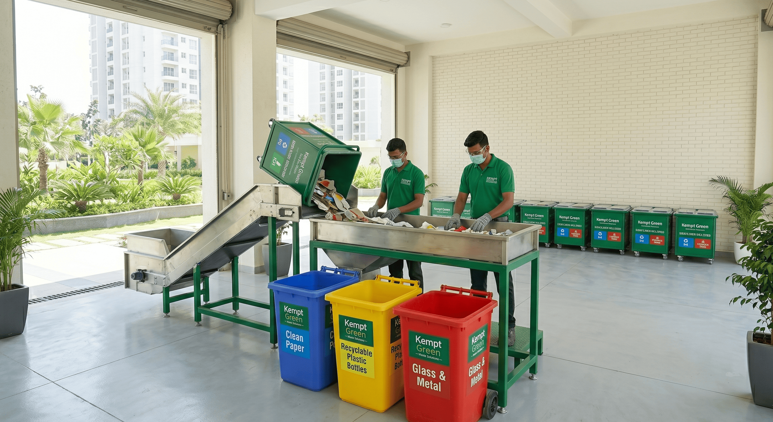 Kempt India EcoSolutions On-Spot Sorting