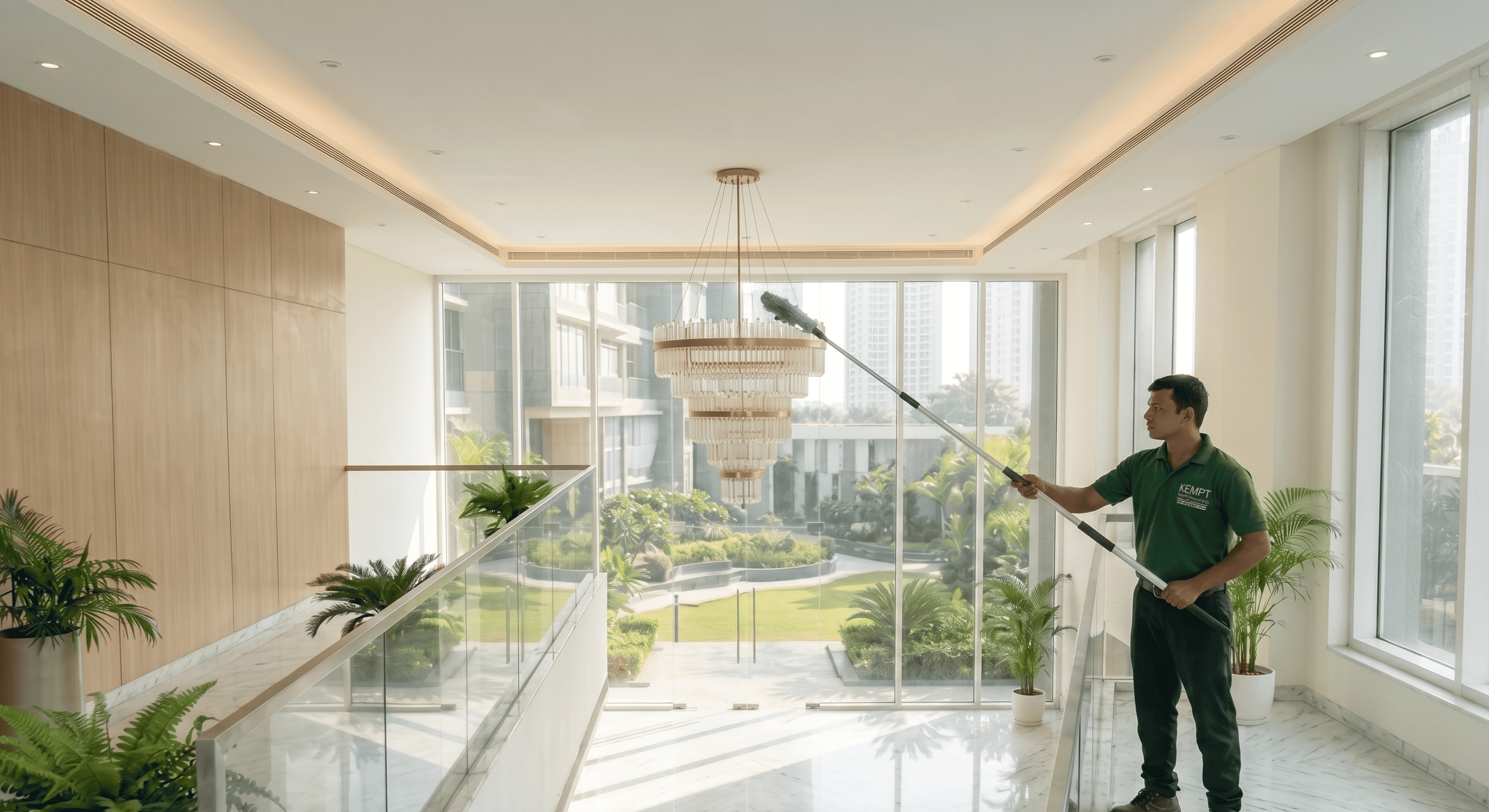 Kempt India Ecosolutions - Cobweb Removal (Jala Cleaning) Image 1