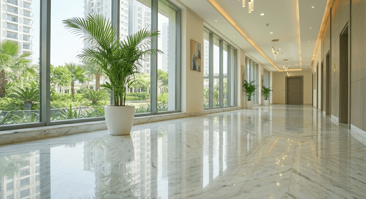 Kempt India Ecosolutions - Mechanized Floor Polishing Image 2